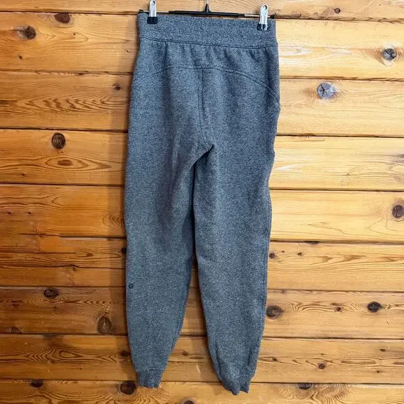 Lululemon Scuba Jogger Heathered Speckled Black size 2 - Picture 2 of 7